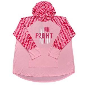 Lularoe Amber Hoodie Breast Cancer Awareness - Size Small